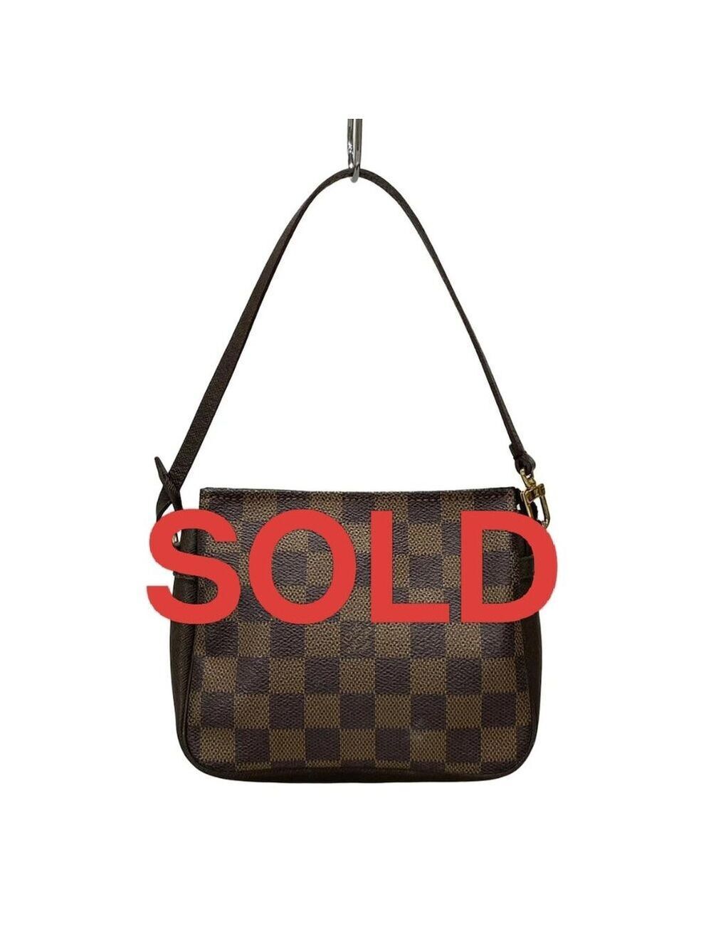 LOUIS VUITTON Trousse Makeup Ebene Damier - Handbag 700-052525